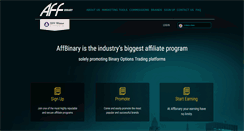 Desktop Screenshot of affbinary.com